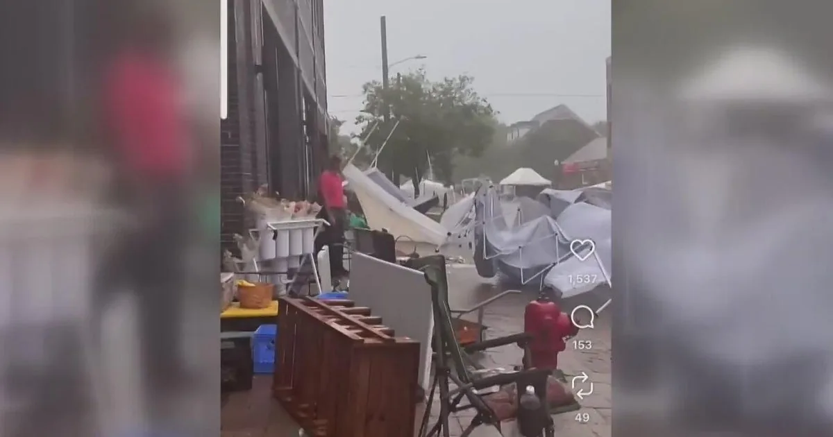 Milford Farmers' Market vendors and shoppers supporting local small businesses after storm damage