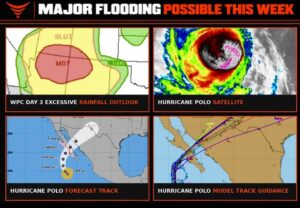 Major Flooding Possible in the Desert Southwest as WPC Issues Day 3 Moderate Risk for the Four Corners and Utah Grand Staircase
