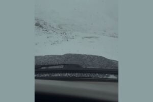 Early Snow Blankets California Gulch Near Leadville Colorado With 2 to 5 Inches as High Mountain Roads Turn Slick and More Snow Falls Tonight