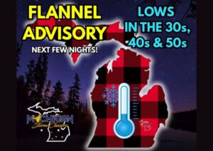 Michigan Braces for 30s to 50s Overnight Lows This Week With Northern Michigan and the Upper Peninsula Seeing the Chilliest Fall Air