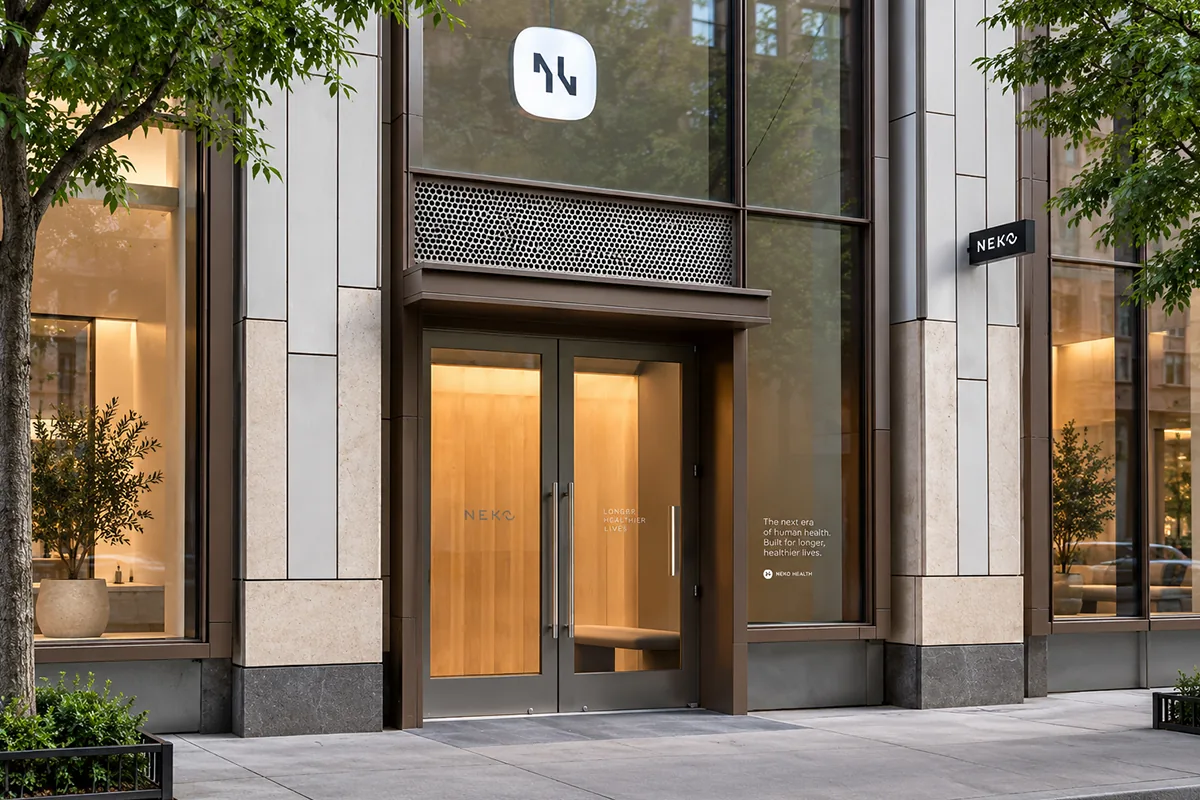 Neko Health clinic interior prepared for preventive body scans in SoHo