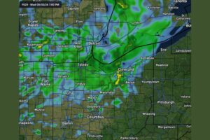 Weather Whiplash Hits Ohio as Light Rain Wednesday Gives Way to Summer Heat Thursday With Highs Near 85 Before More Rain by Friday