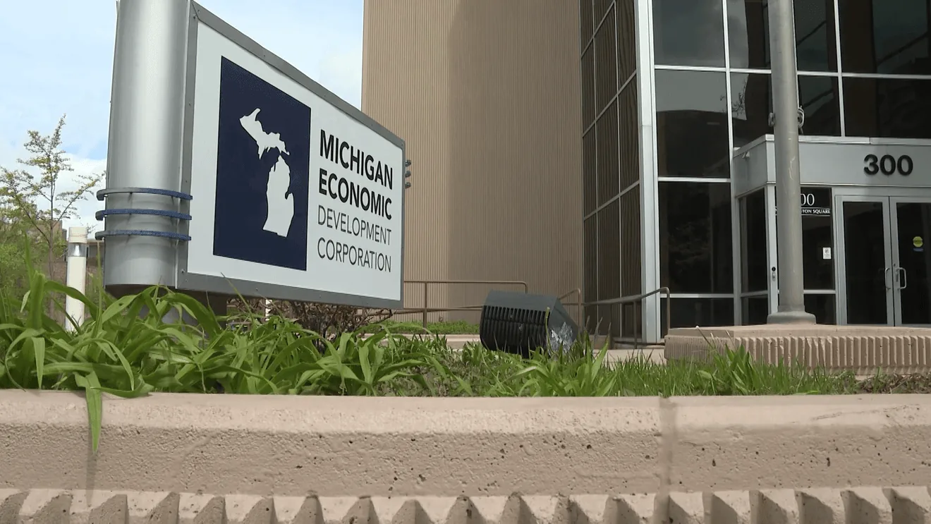 The Michigan Economic Development Corporation building in Lansing, Michigan