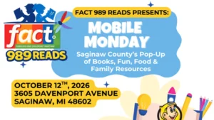 Saginaw, Michigan, Families Can Pick up Free Books, Food and Essentials at FACT’s October Mobile Monday Event