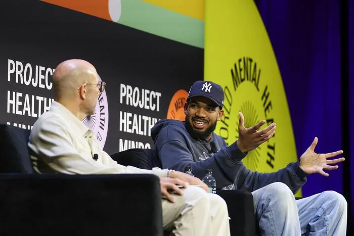 In New York, Knicks Champion Karl-Anthony Towns Discusses Grief, Therapy and Healing on World Mental Health Day